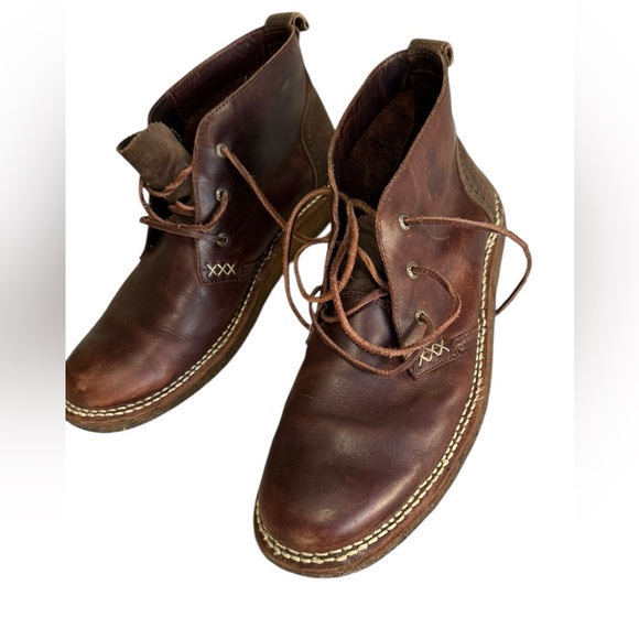 Wolverine Men's Brown Leather Boots Size 10.5 M​